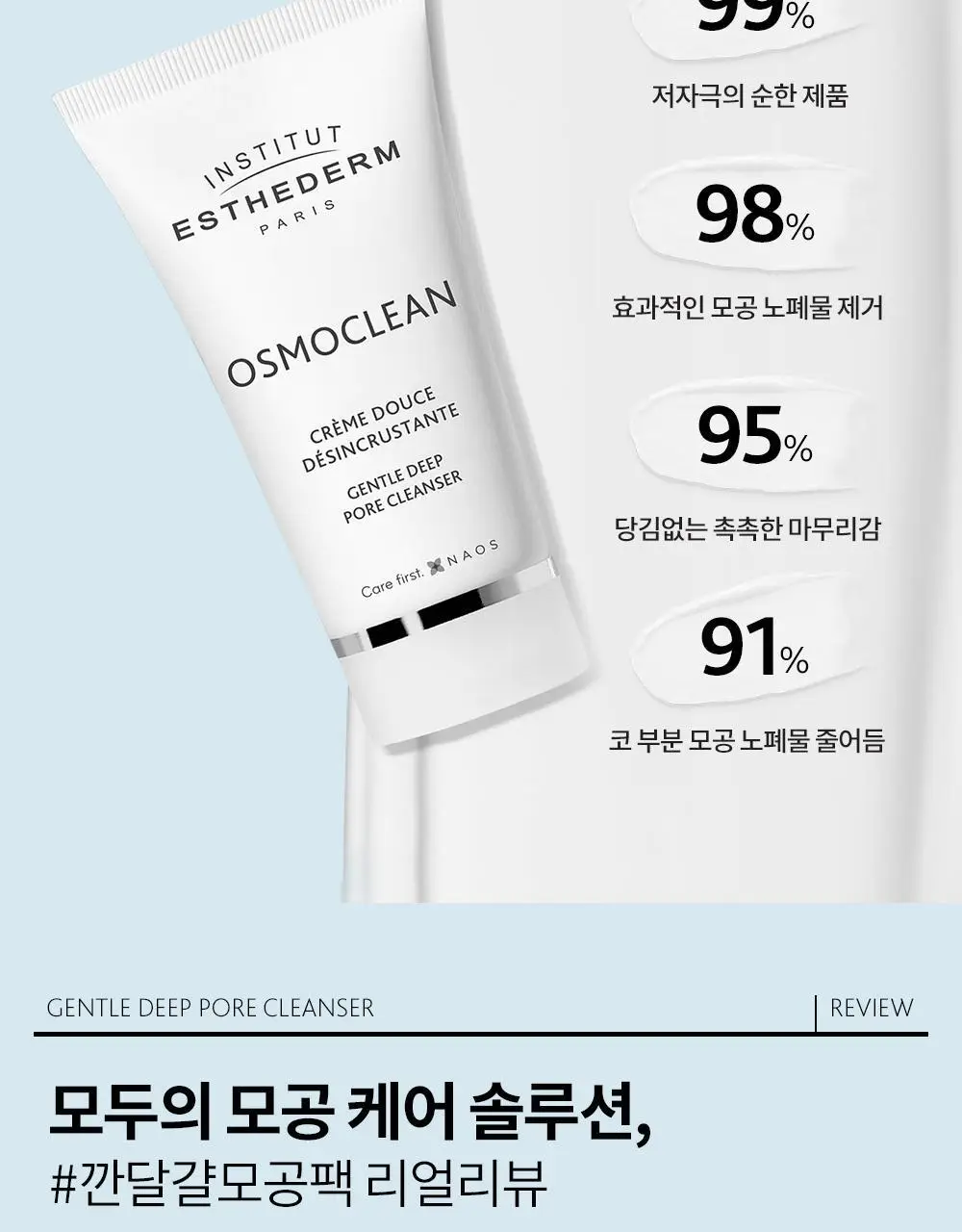 [모공삭제/20%추가증정]에스테덤 젠틀 딥포어 클렌저 75ml 기획(+젠틀 딥포어 클렌저15ml) 상세페이지 13